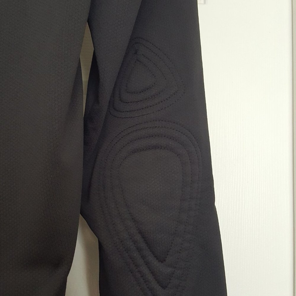Men's Nike Dri-Fit Goalie Soccer Jersey Black Gray Park IV Long Sleeve S - Picture 9 of 12